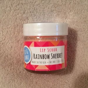 Rainbow Sherbet Lip Scrub 1 oz, NWT Fizz & Bubble